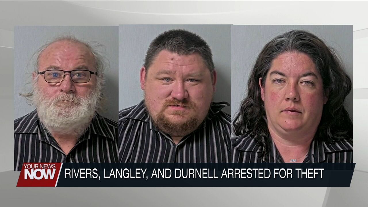 Three charged with stealing items from tornado-damaged areas of Indian Lake